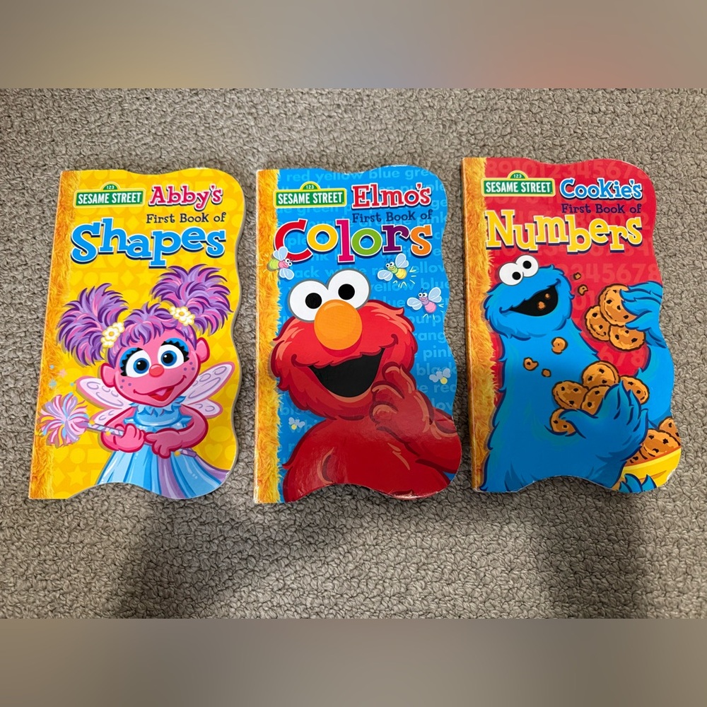 Sesame Street Board Book Set